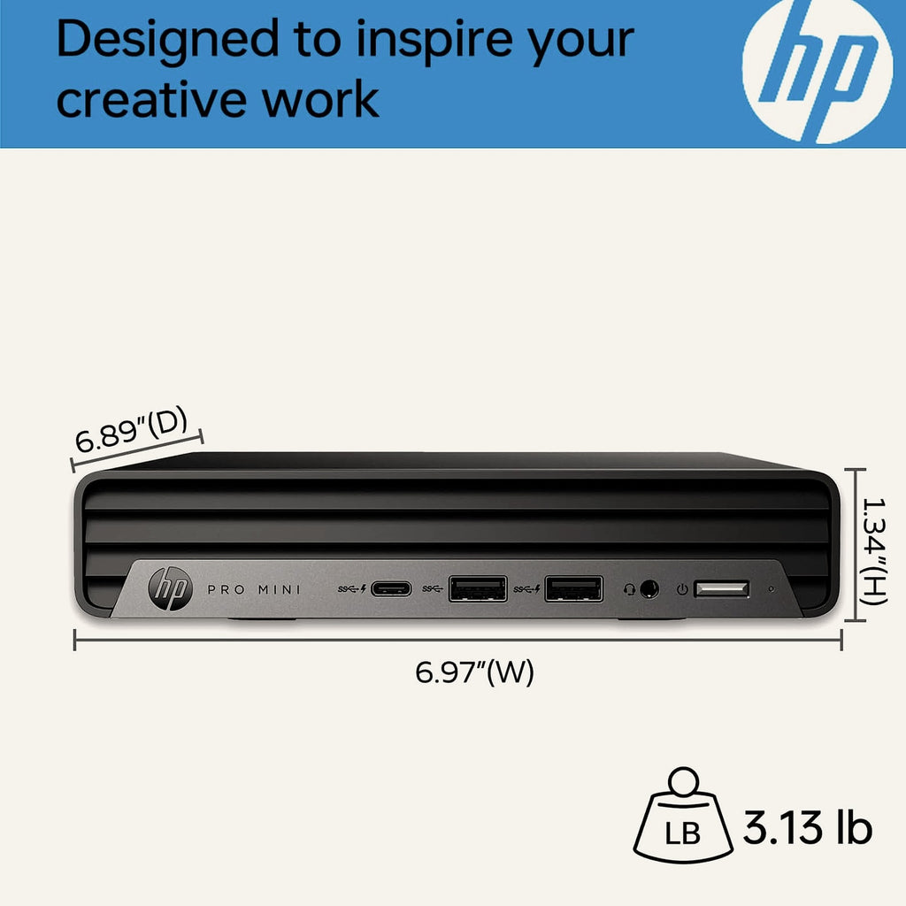HP 2026 Mini Desktop PC Intel i5-12500T 16GB RAM 512GB SSD