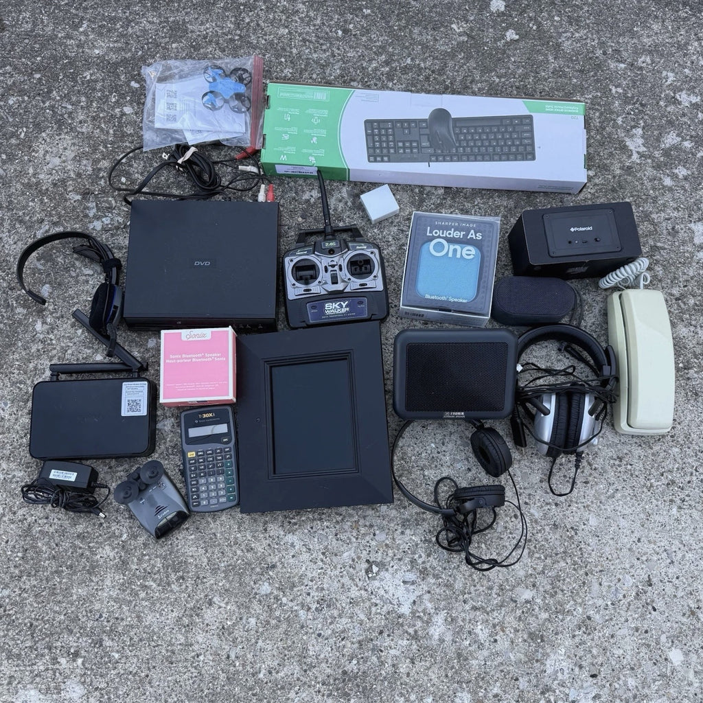 Junk Drawer Mixed Lot of Electronics Gadgets As-Is Used Untested Parts Repair