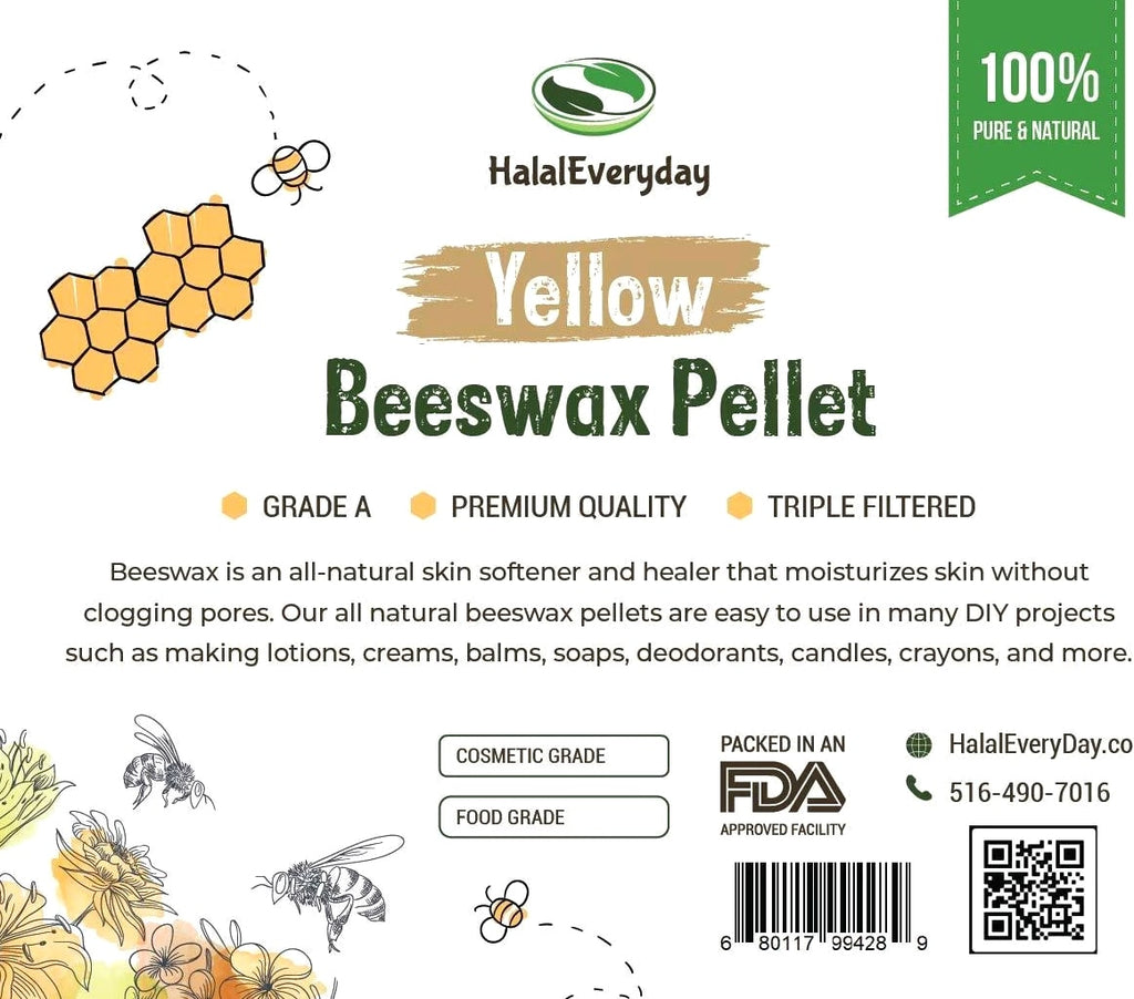 Beeswax Pellets White Yellow 100% Pure Organically Sourced Pastilles Bulk