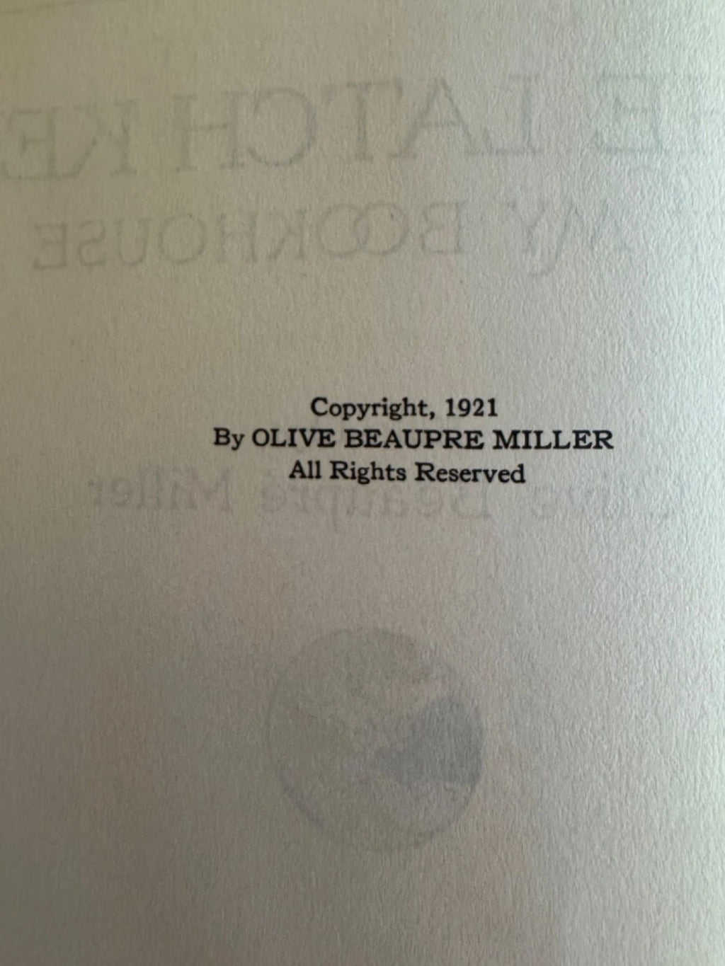 Antiquarian and Collectible Books