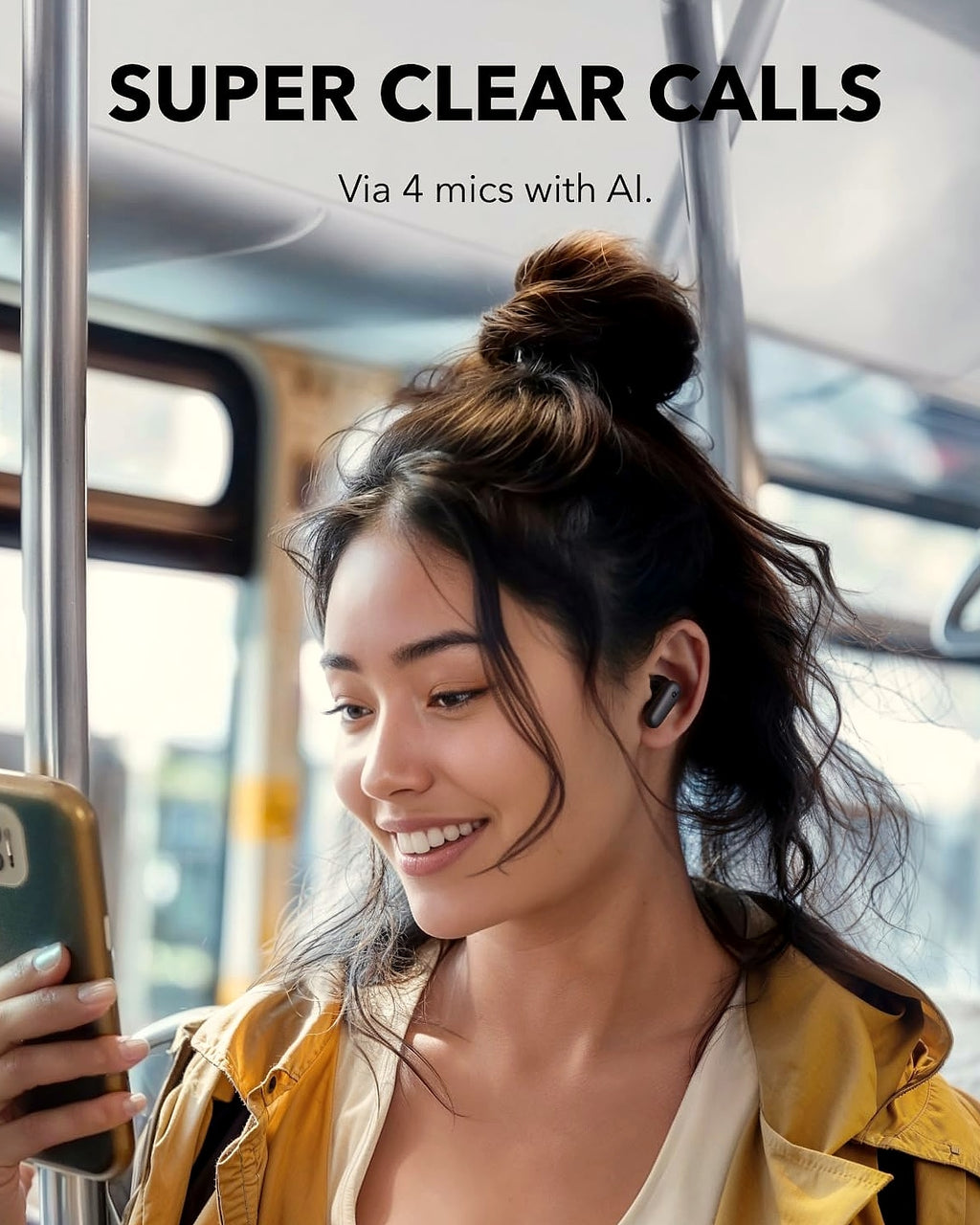 Soundcore P30i Noise Cancelling Earbuds with 45H Playtime