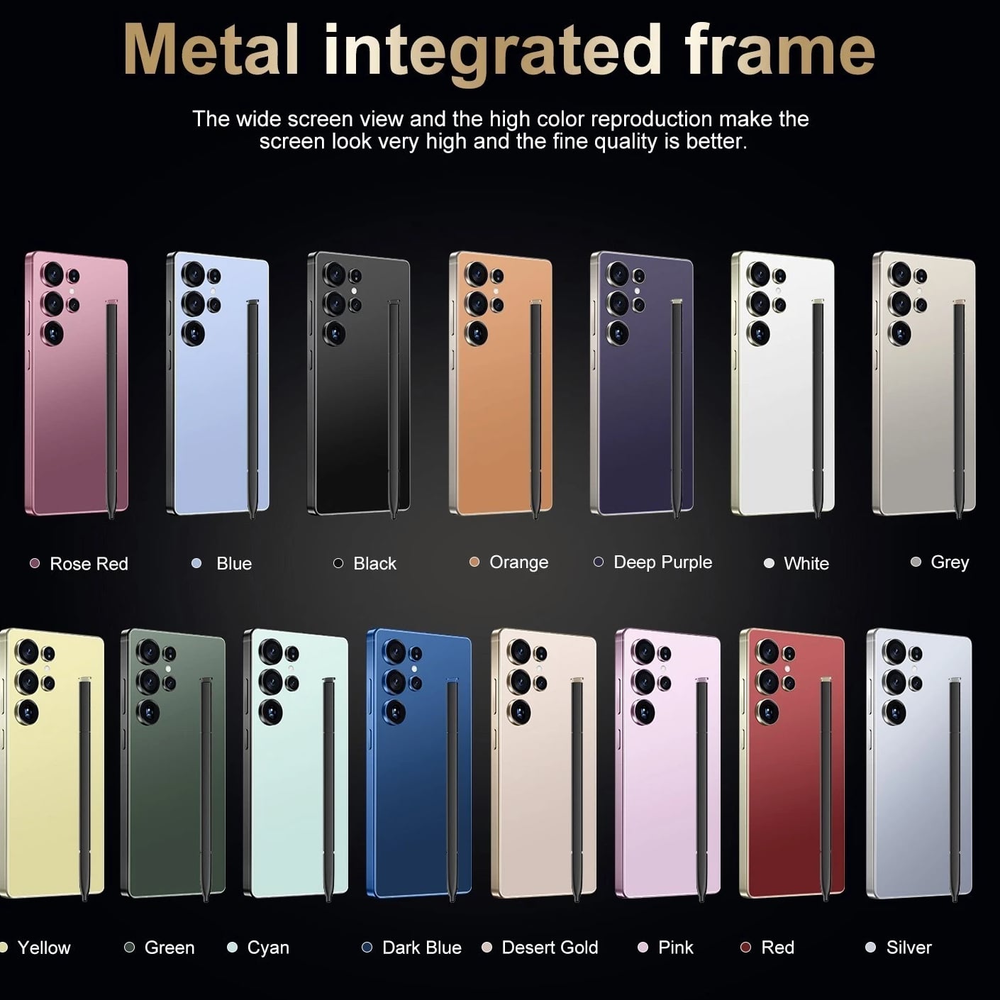 G25 Ultra 256GB Dual SIM 5G Unlocked Cell Phone Smartphone Cheap Phone Android15