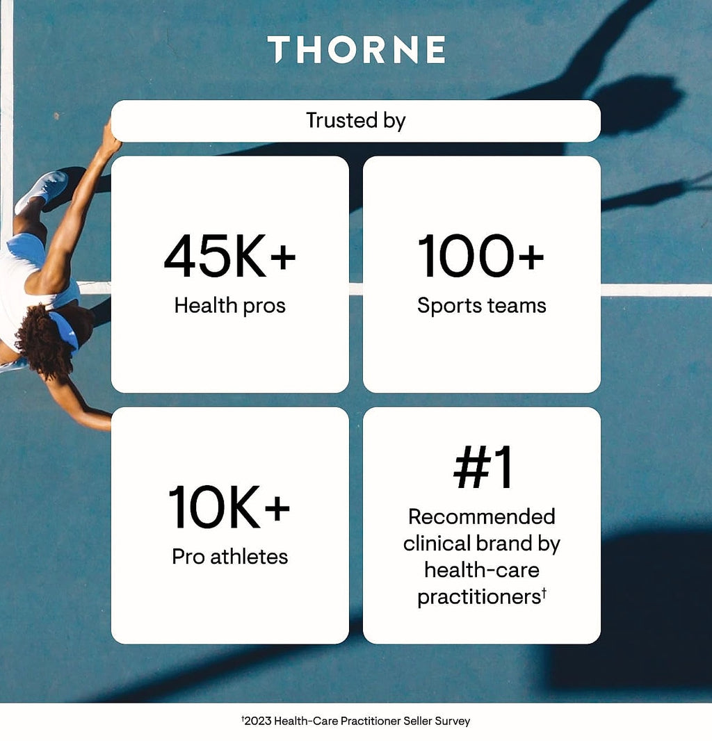 THORNE Micronized Creatine Monohydrate Powder, 90 Servings