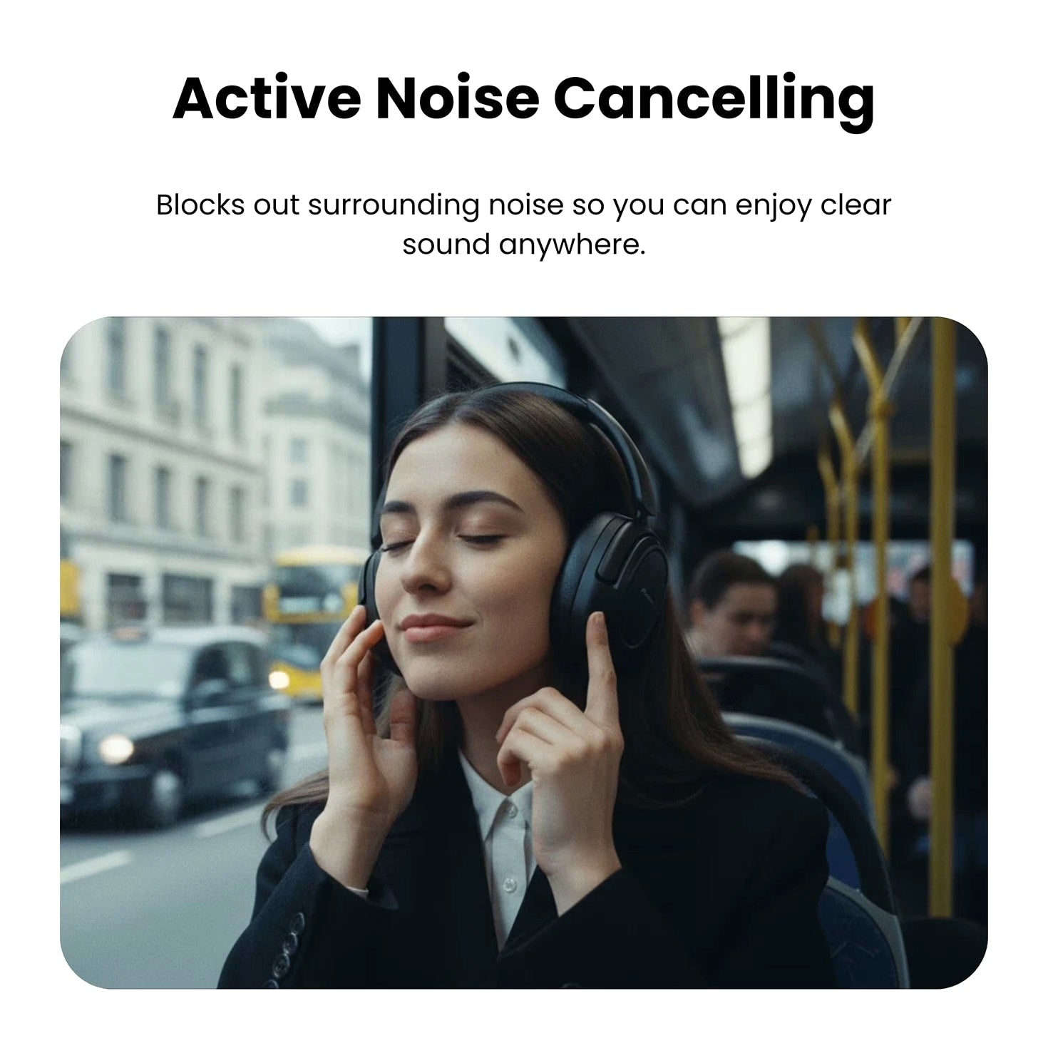 Pioneer A50 Dual Mode Wireless Headphones with Hybrid Active Noise Cancellation