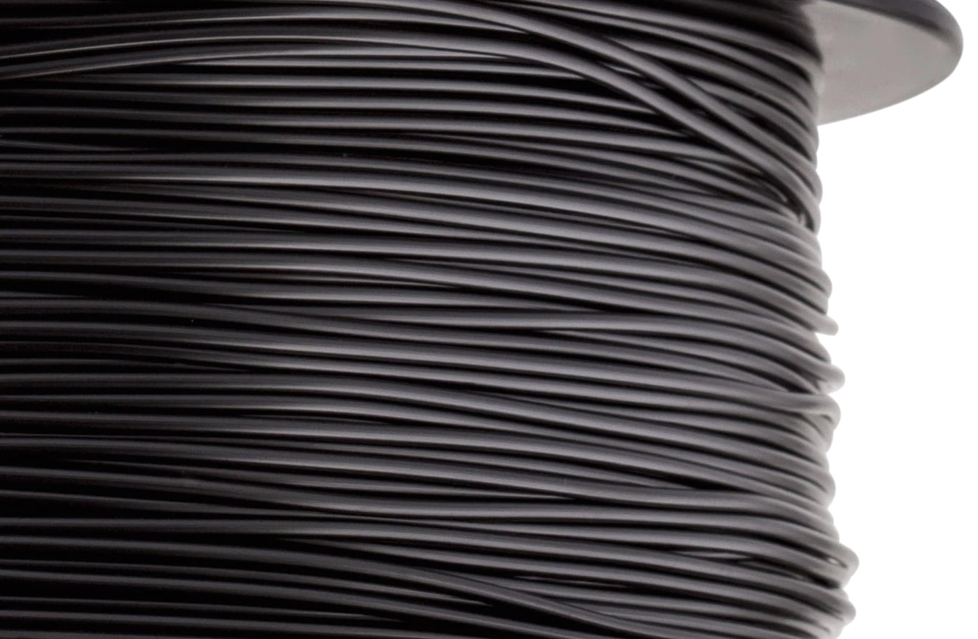 1.75mm Black PLA 3D Printer Filament, 1kg Spool, Dimensional Accuracy +/- 0.03mm