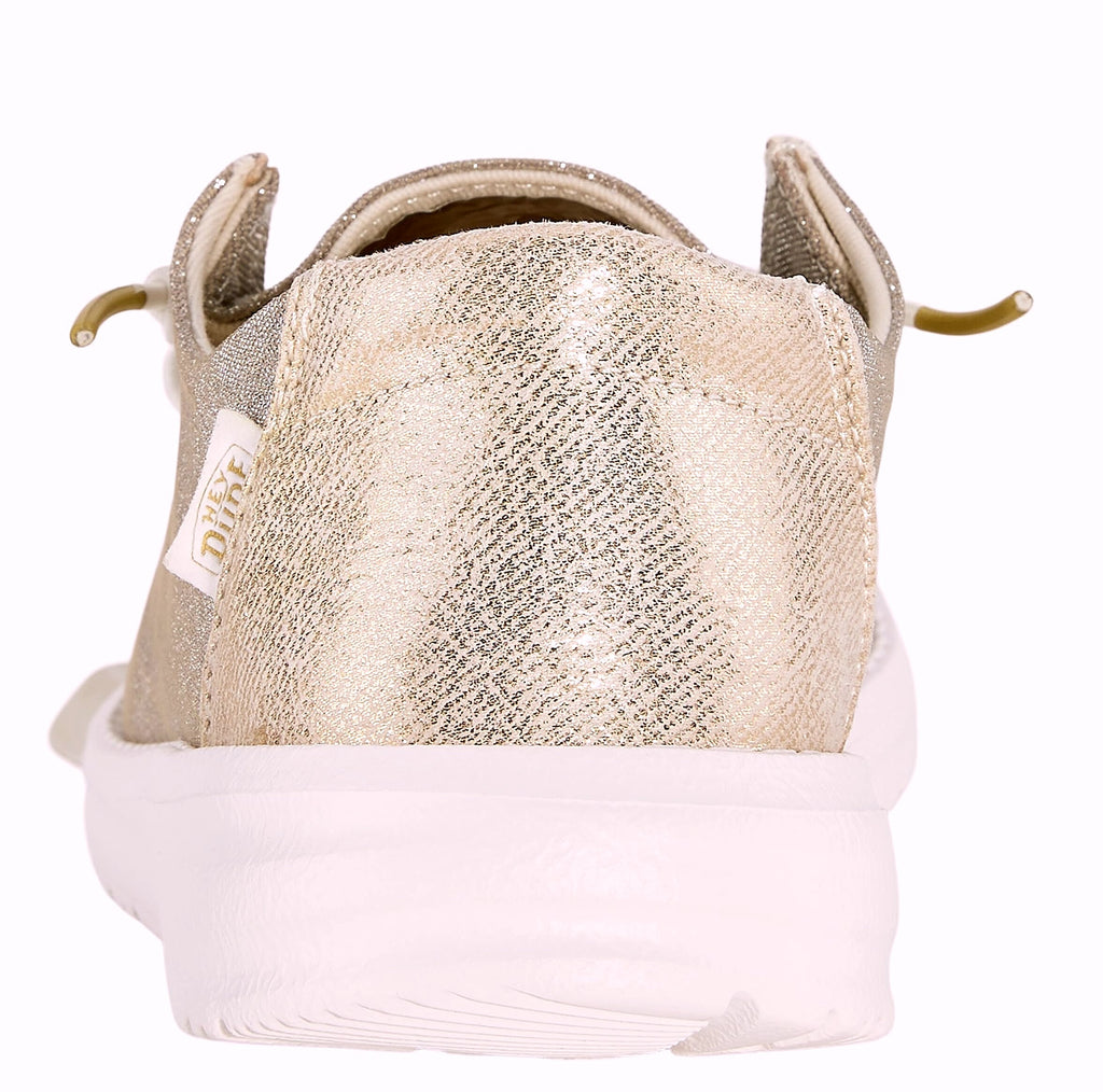 Hey Dude Women's Wendy Metallic Sparkle Slip-On Loafer