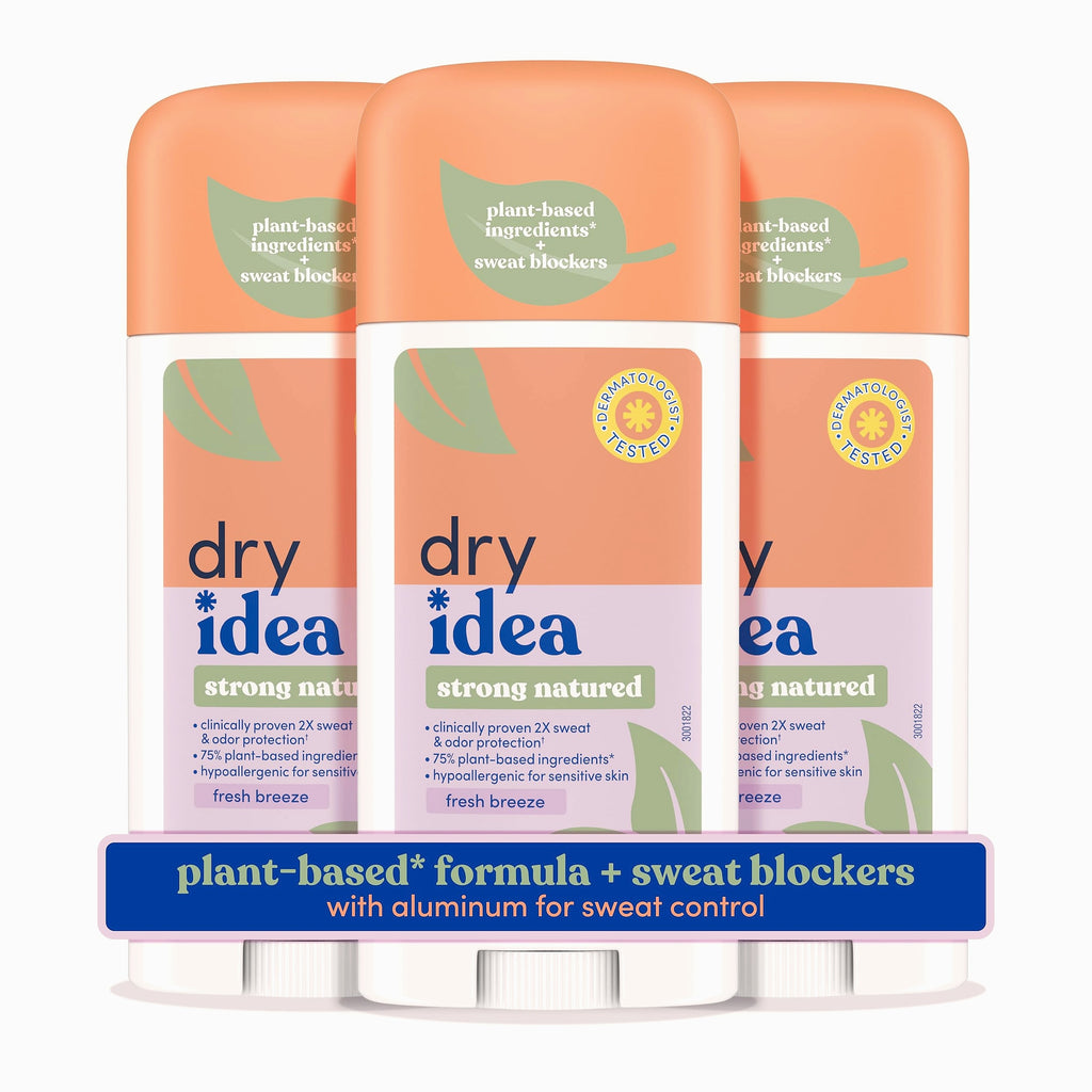 Dry Idea Plant-Based Antiperspirant, 72Hr Sweat Protection