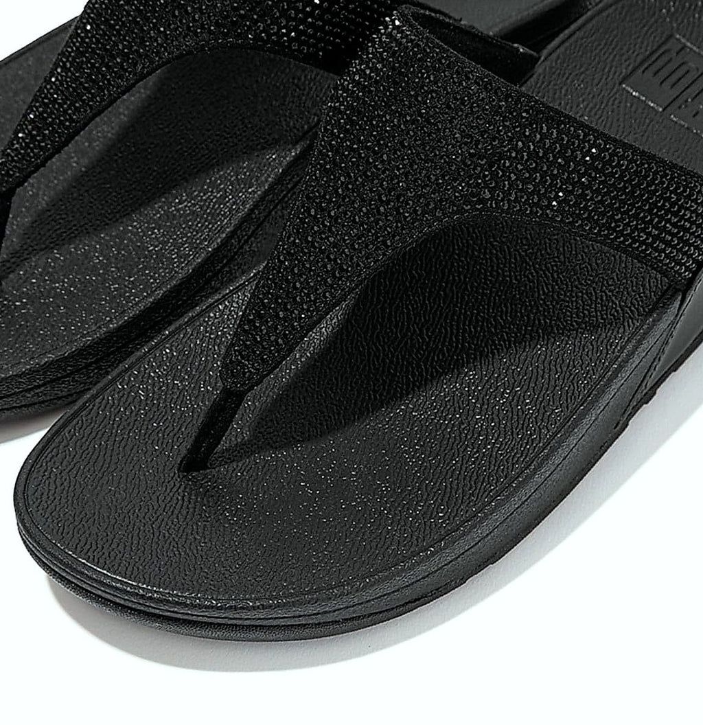 FitFlop Women's Lulu Crystal Toe-Post Sandal