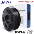 JAYO 1.1KG High Speed PLA Black 3D Printer Material 1.75MM Fast Printing HSPLA