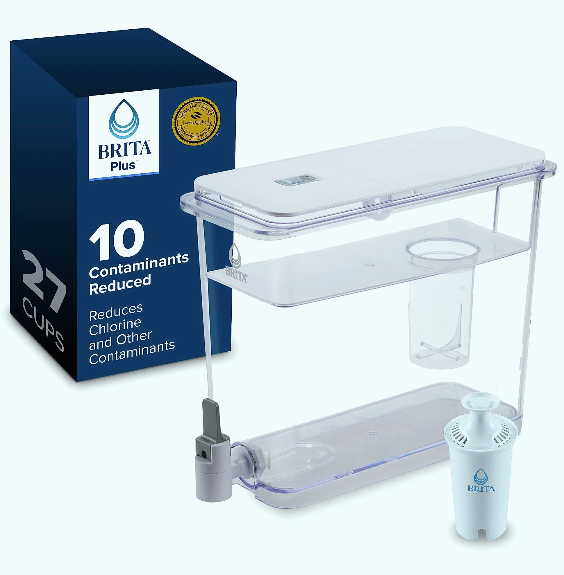 Brita UltraMax 27 Cup Water Dispenser with BritaPlus Filter