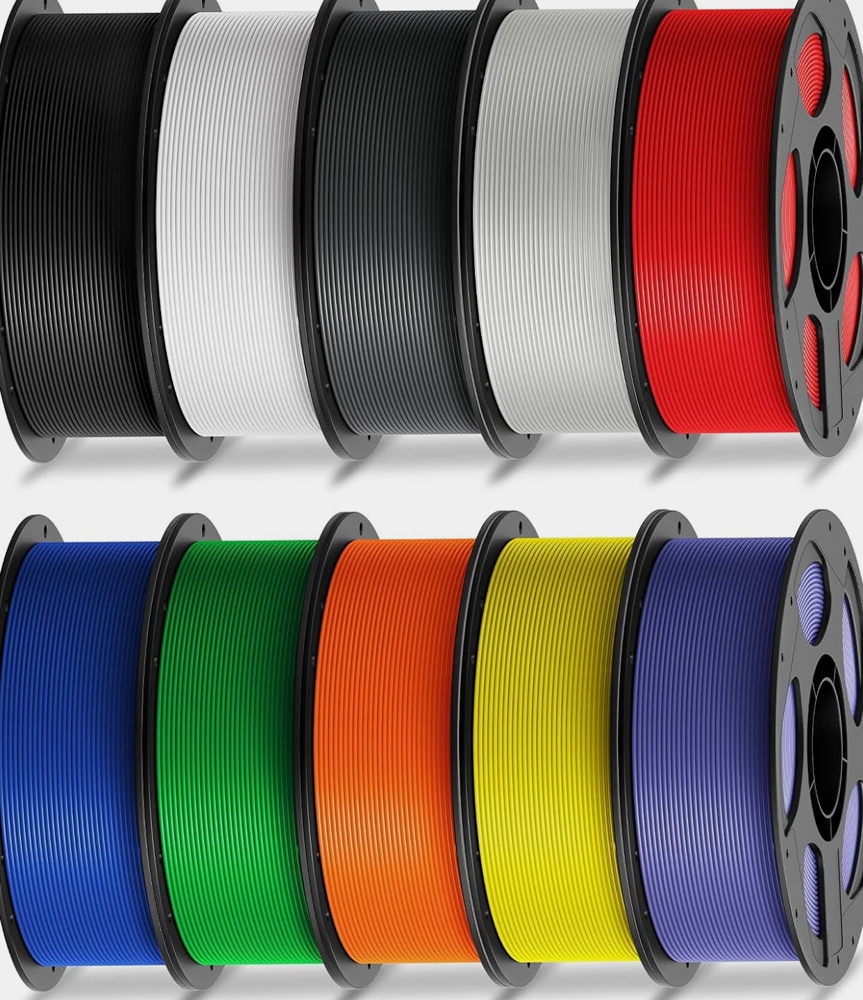 PLA Filament 1.75Mm Bundle, 3D Printer Filament 1.75Mm Dimensional Accuracy +/-
