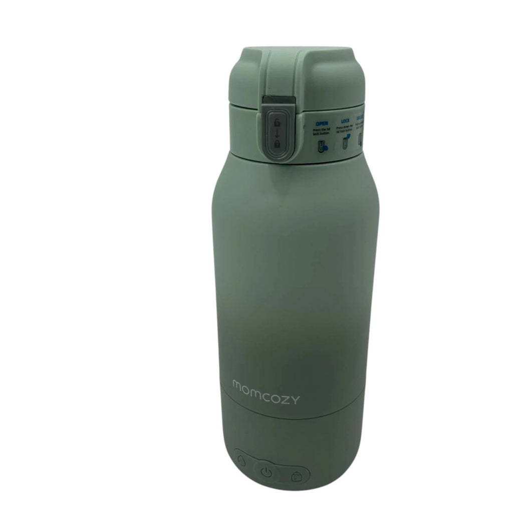 Momcozy MW05 Dual Heating Portable Water & Milk Warmer Green #OB5178 (TC)