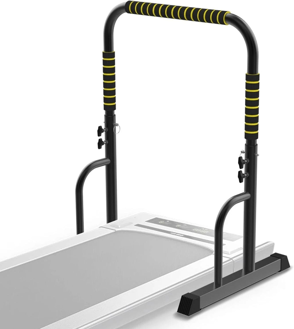Adjustable Walking Pad Handle - Black/Yellow=