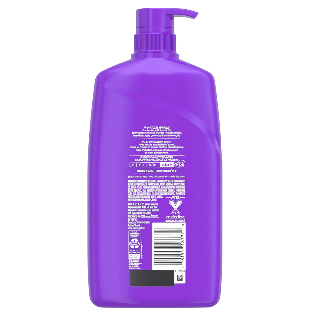 Aussie Total Miracle Hair Care Bundle Shampoo Conditioner Treatment