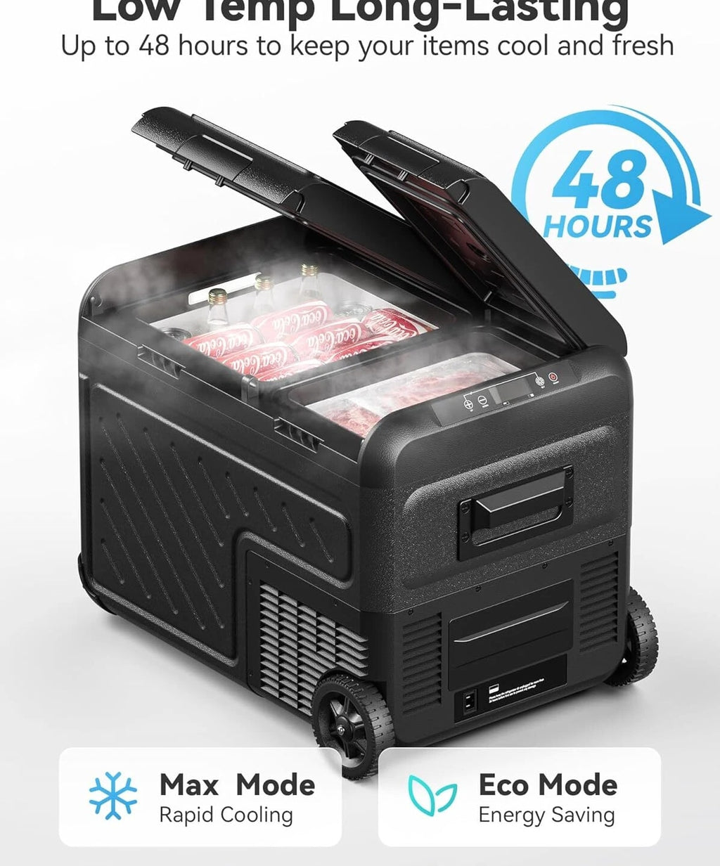 WOLFBOX 39/48/58qt Portable Freezer Fridge Cooler Car Camping Truck Refrigerator
