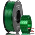 TPU Filament 1.75mm, TPU 95A Flexible 3D Printer Filament Transparent Emerald Green