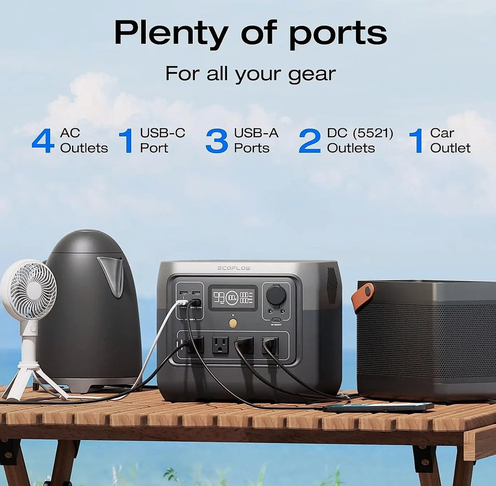 ECOFLOW RIVER 2 Pro 716Wh portable power station solar generator