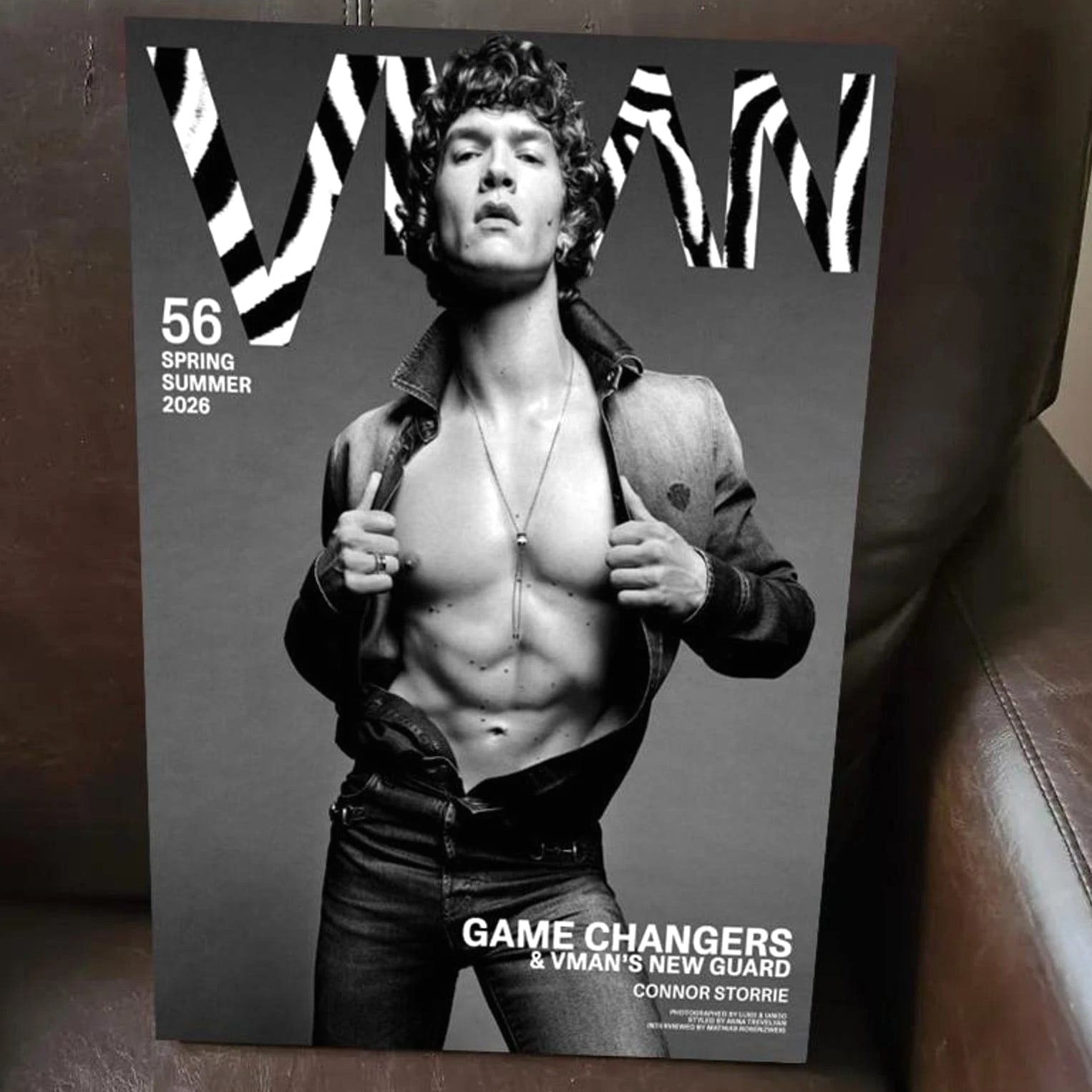 Star Connor the cover of VMAN Magazine 2026 Poster - Unframed
