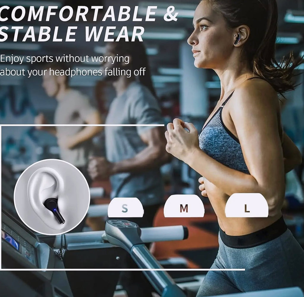 UYUXIO Bluetooth 5.3 Wireless Earbuds with 60H Playback