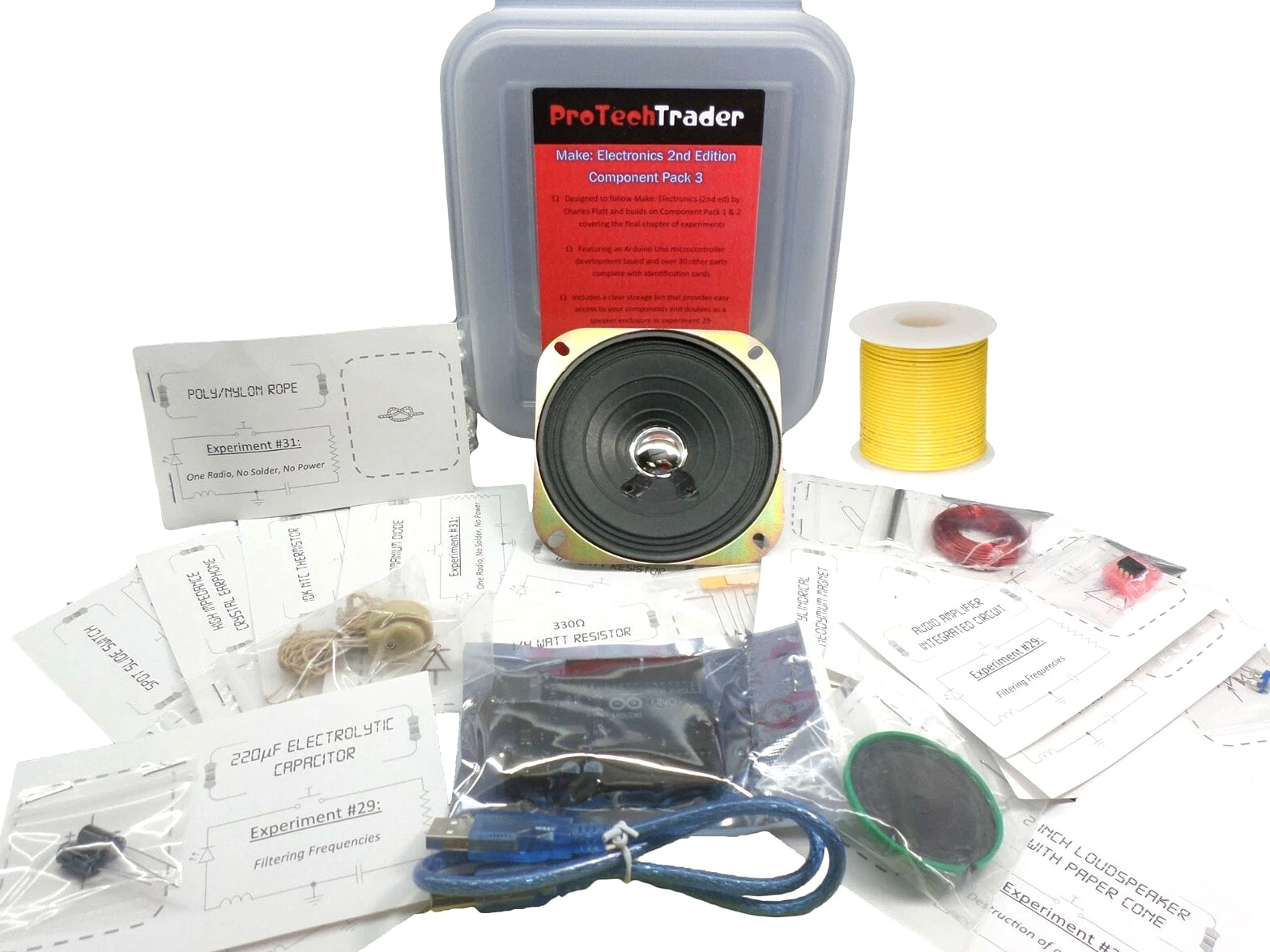 Make: Electronics 2nd Edition Ultimate Bundle - 3 Component Packs STEM Kits DIY
