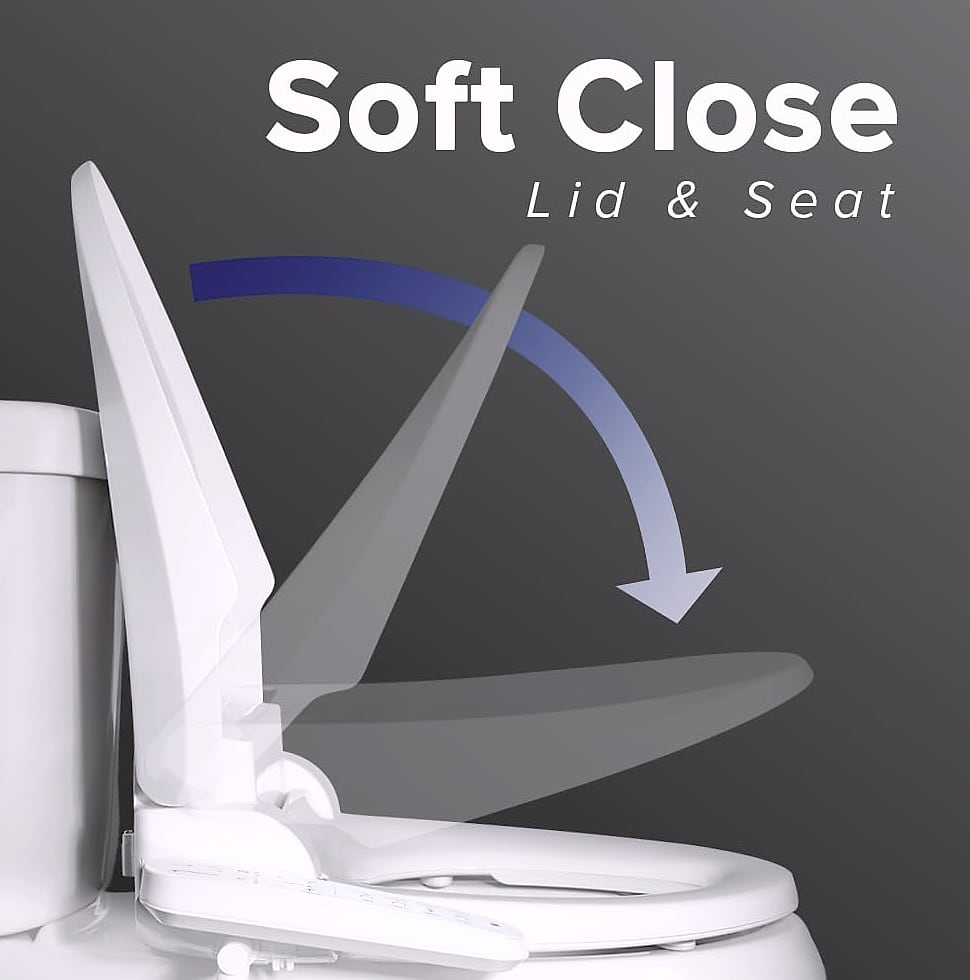 SmartBidet SB-2000 Smart Bidet Toilet Seat with Heated Seat
