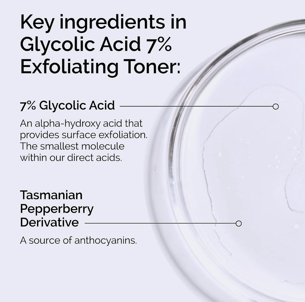 The Ordinary Glycolic Acid 7% Exfoliating Toner for Even Skin Tone
