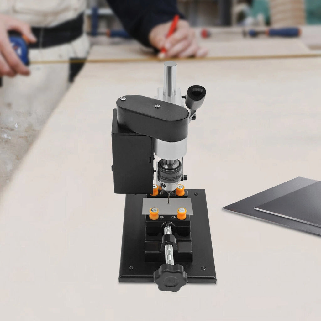 Power Bench Drill, Mini Drill Press, Adjustable Speed Electric Drilling Machine~