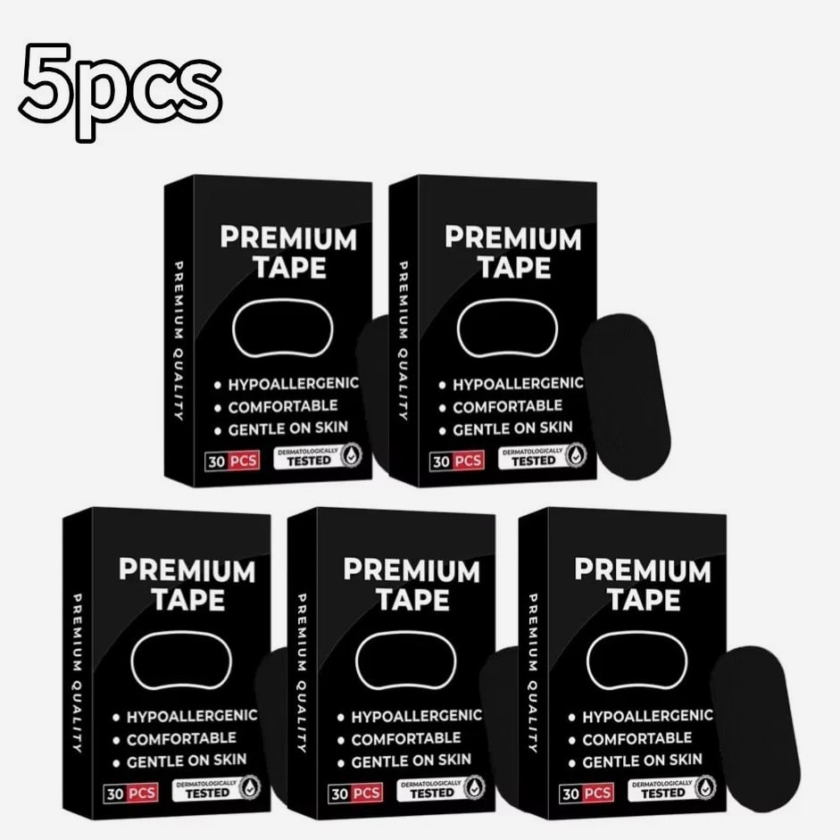10 Pcs Anti Snore Mouth Breathing Tape For Better Sleep Nights Nasal Strips