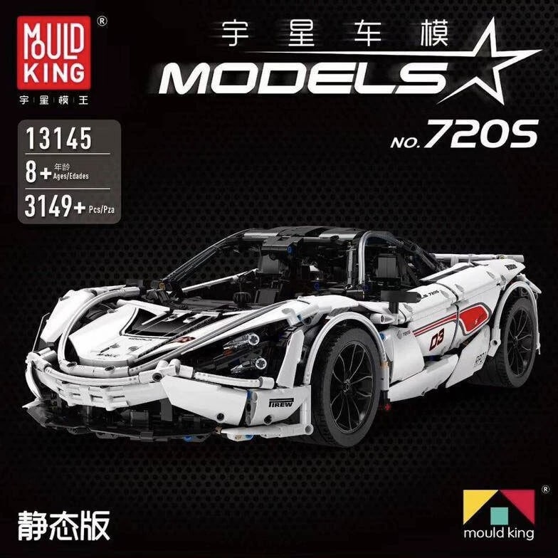 MOULD KING 13145 Motor McLaren 720S, 3176 Pieces