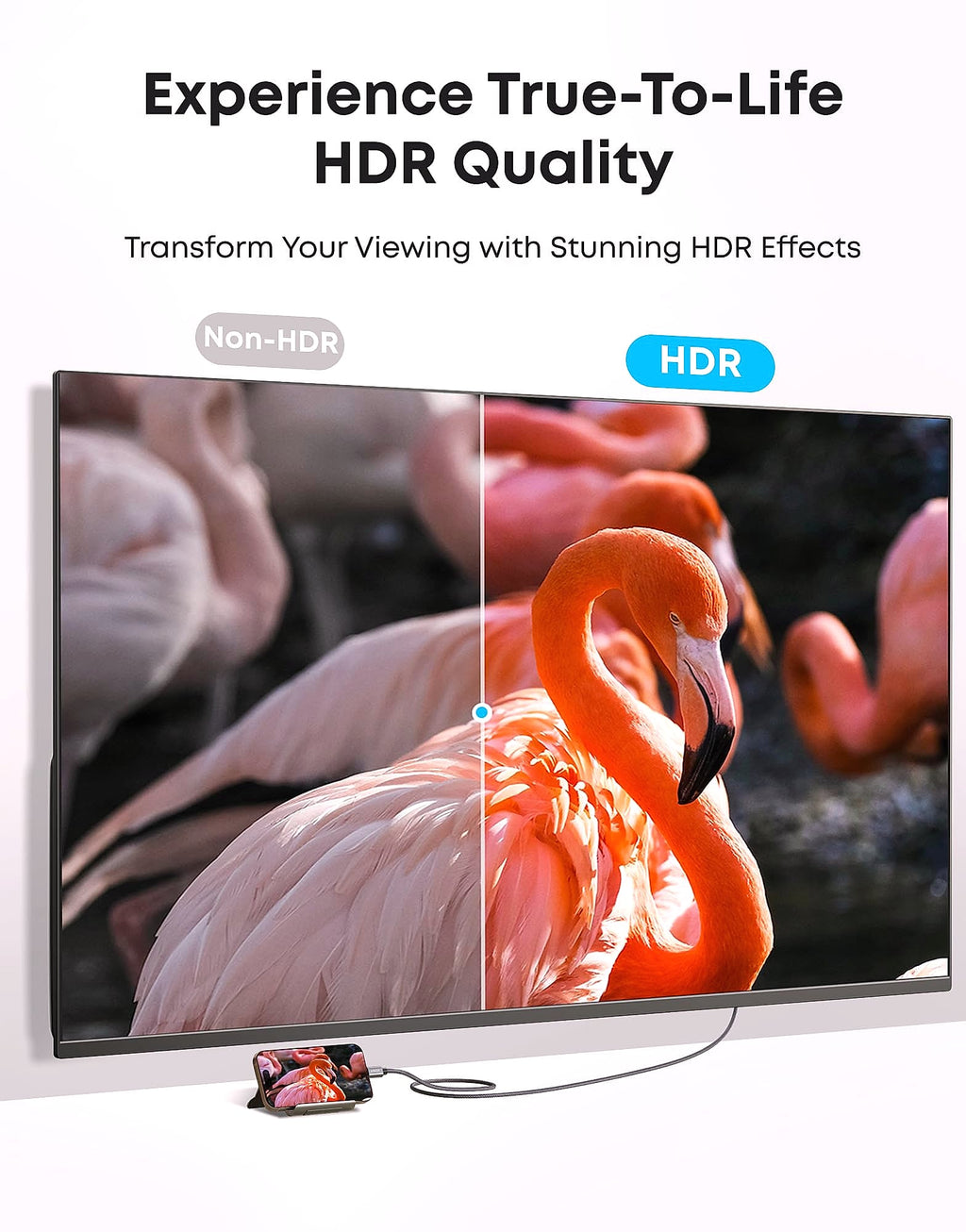 Anker USB-C to HDMI Cable 4K@60Hz 6FT Braided