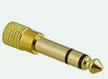 iMBAPrice Stereo Gold Adapter 1/4" to 3.5mm Jack