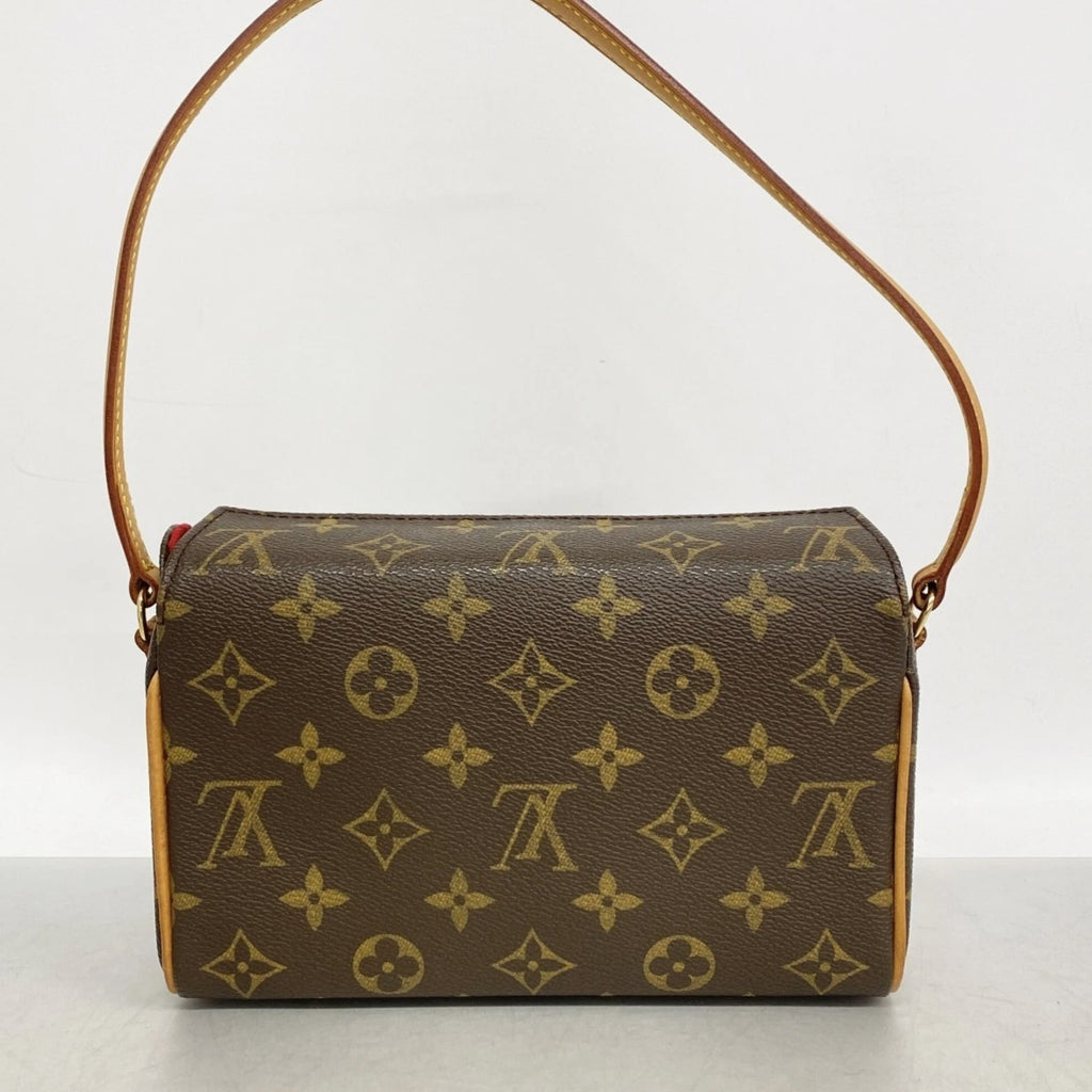Louis Vuitton Monogram Recital Handbag M51900 Brown Women's GZl1h9q1