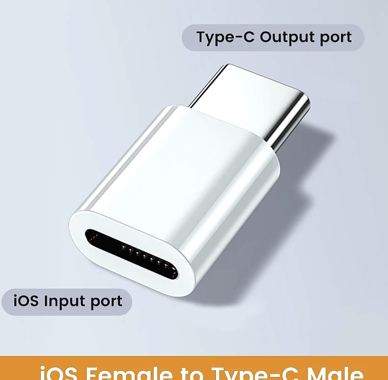 Olaf USB-C to Lightning Adapter for iPhone Fast Charging