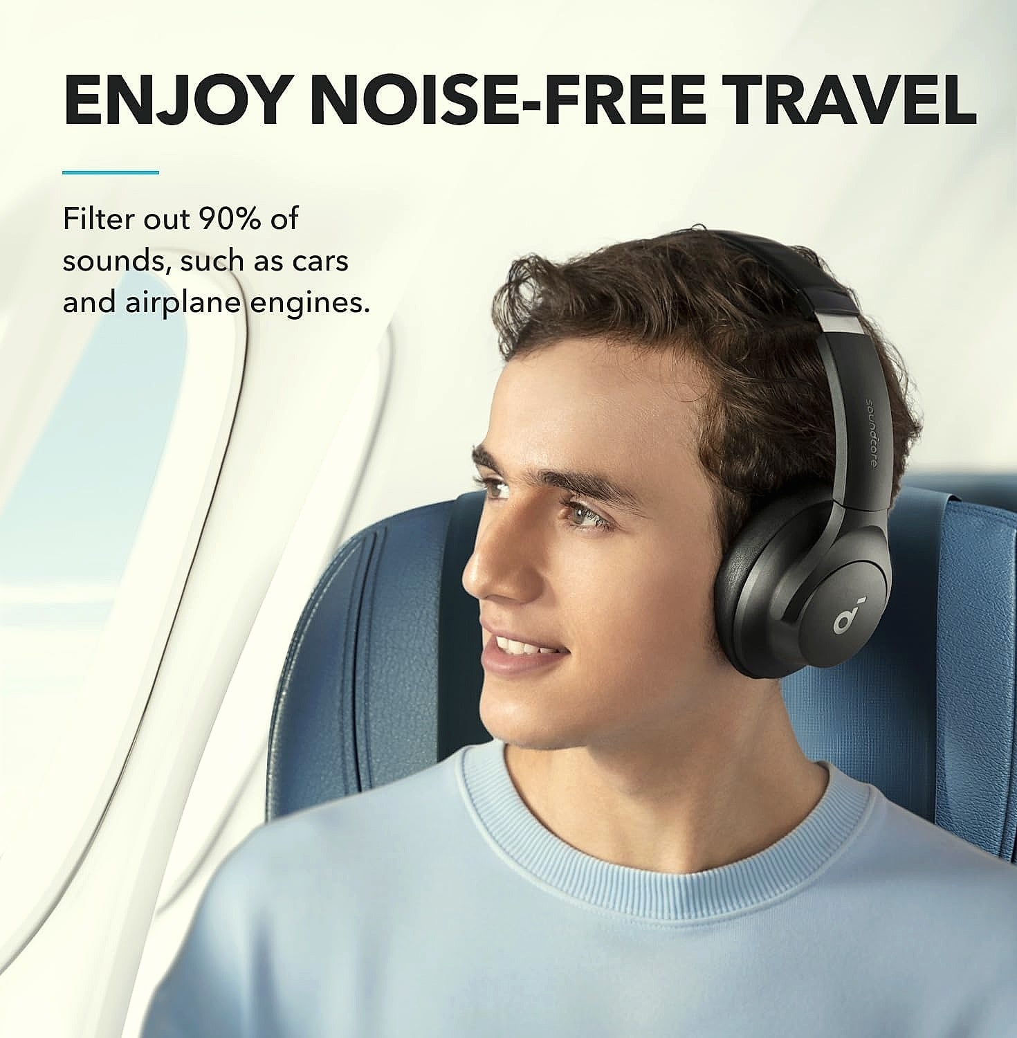 Soundcore Q20i Hybrid Active Noise Cancelling Wireless Headphones
