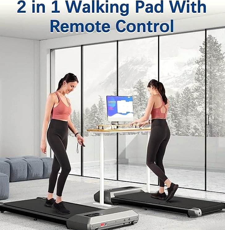 Superun 2.5HP Treadmill Walking Pad Home Fitness Machine