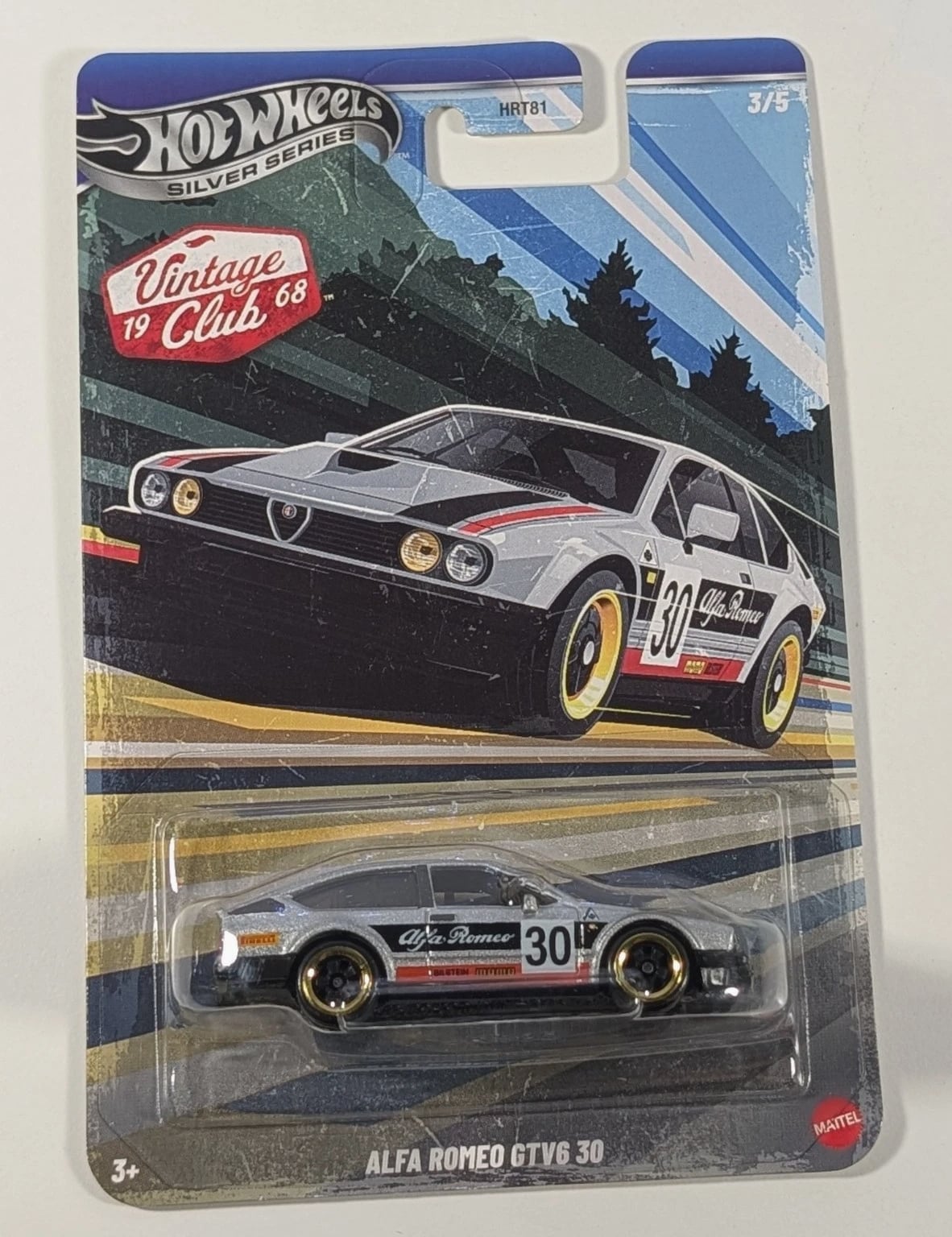 Hot Wheels Vintage Club 1968 Set of 5 Cars 1:64 Scale Diecast Cars (A31)