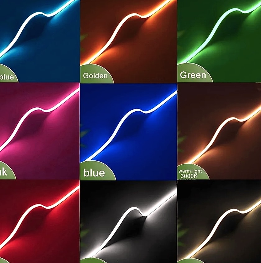 3mm COB LED Strip 12V Dimmable Flexible Light 400LEDs
