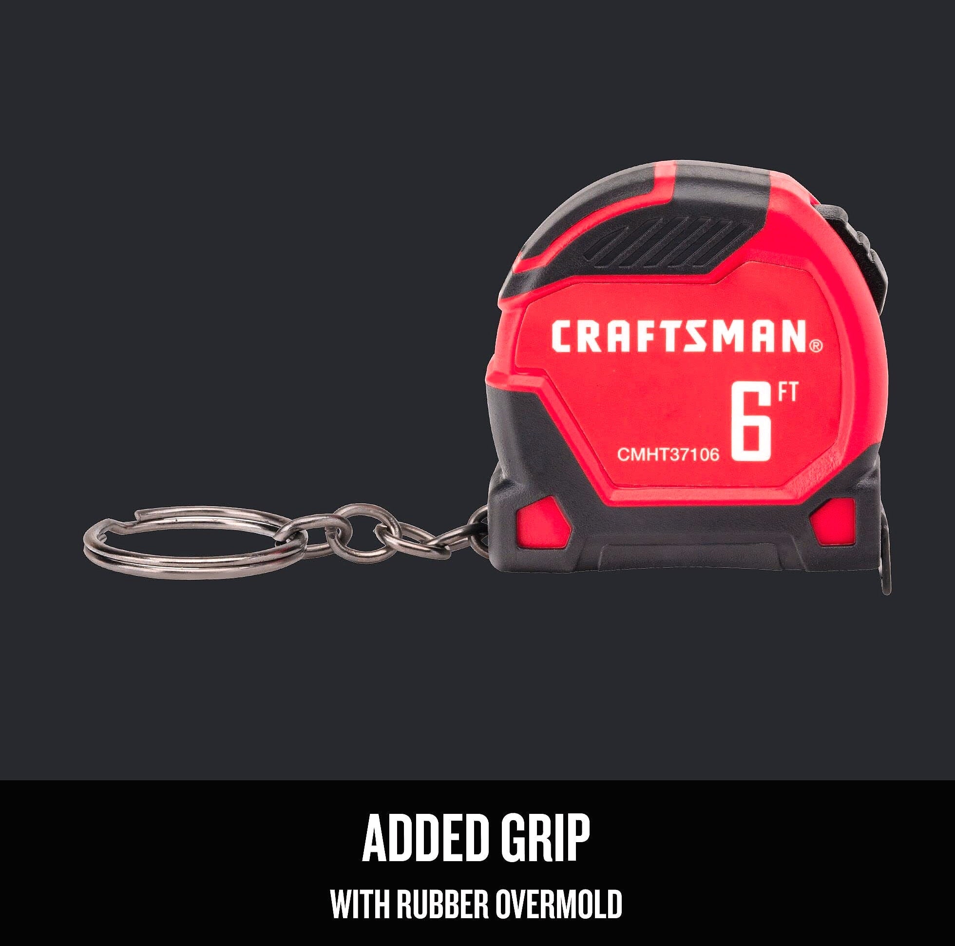 Craftsman CMHT37106G 6-Ft Keychain Tape Measure