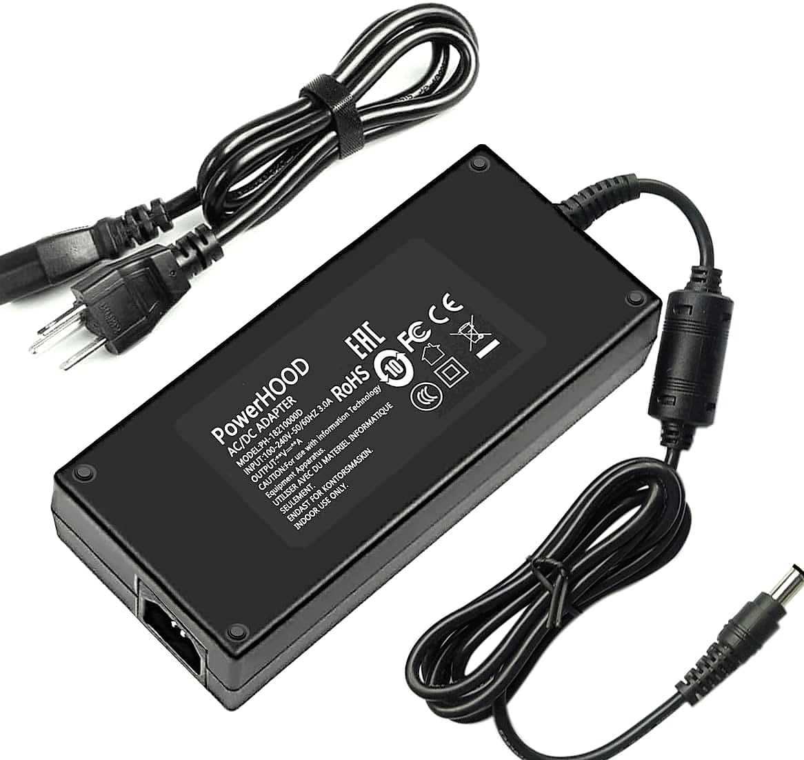 PowerHOOD 120W AC/DC Adapter for GEEKOM A8 Max Mini PC