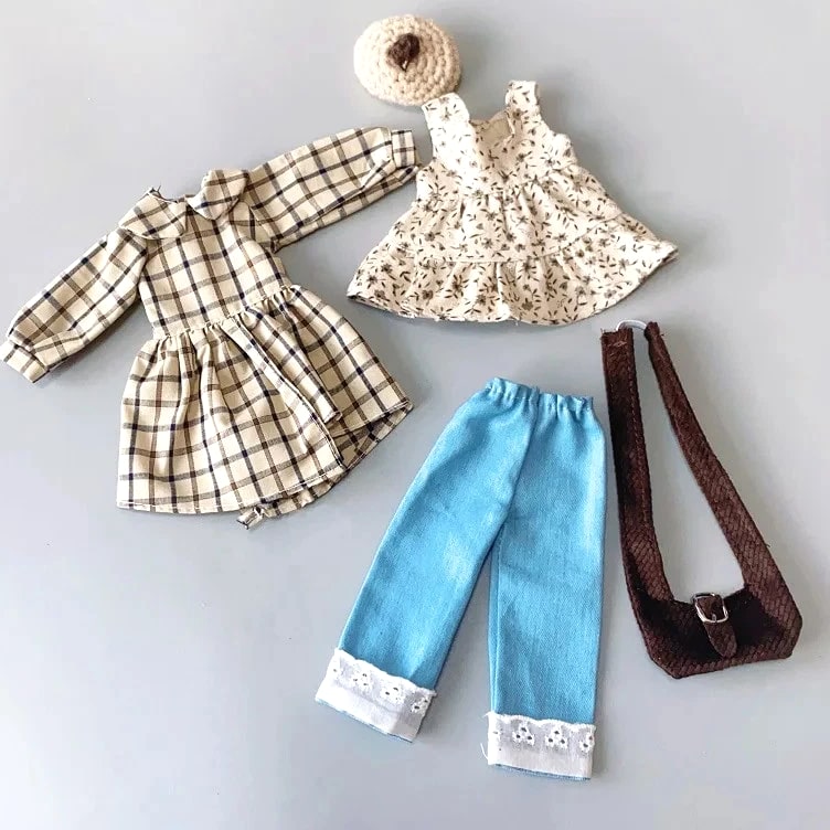 Bjd Doll Clothes Handmade Fashionable and Cute Clothing Suitable for 1/6 30cm