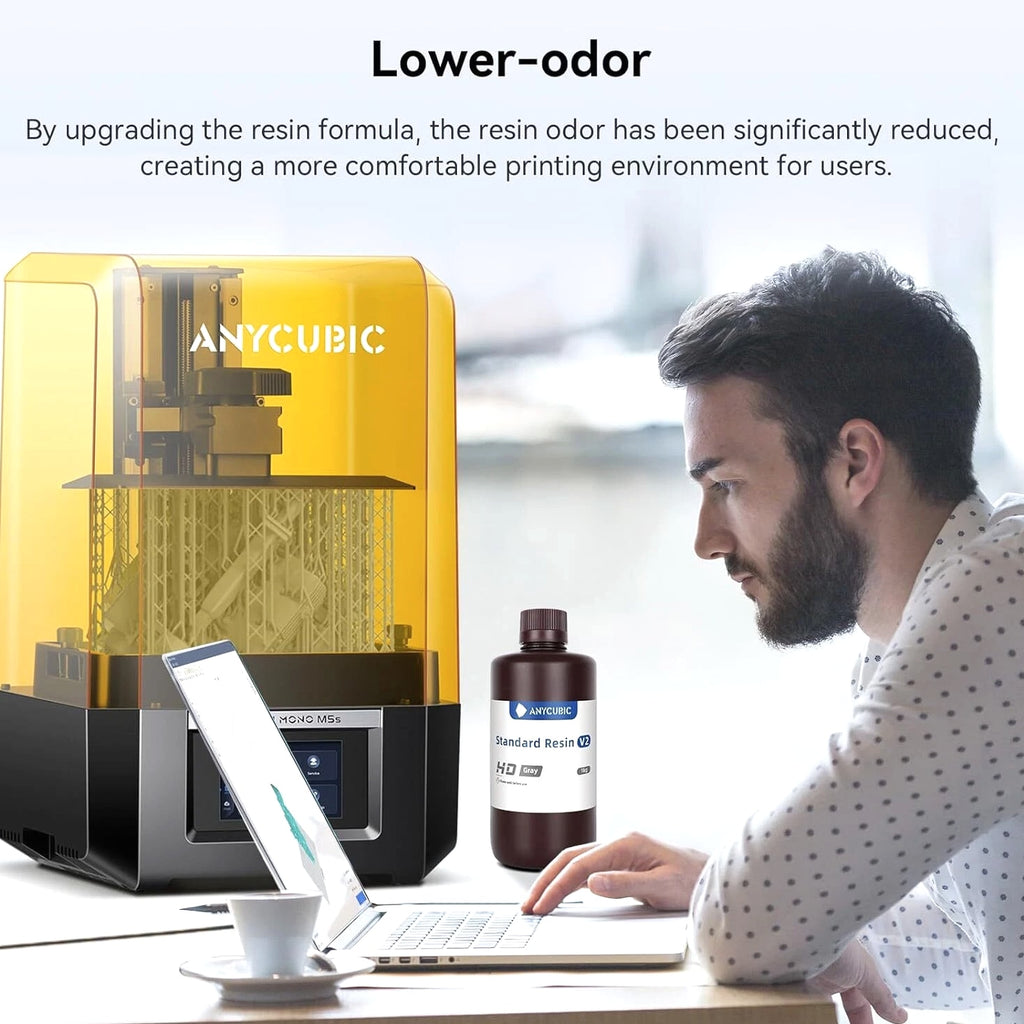 ANYCUBIC Standard Resin 405nm UV Resin 14K 3D Printer General Resin Stability