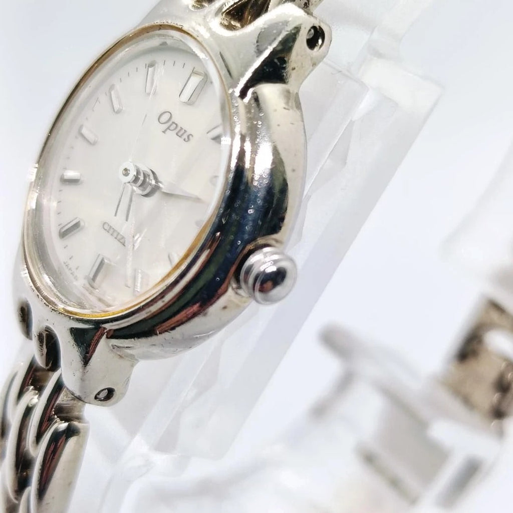 Citizen Opus 5431H06131 Wristwatch Ladies Silver Working Authentic Genuine