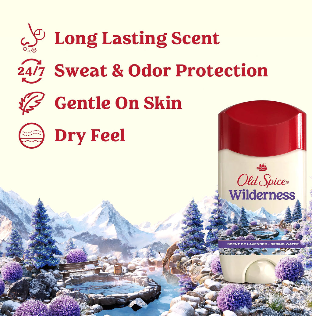 Old Spice Dry Feel Antiperspirant Deodorant Men 2.6oz