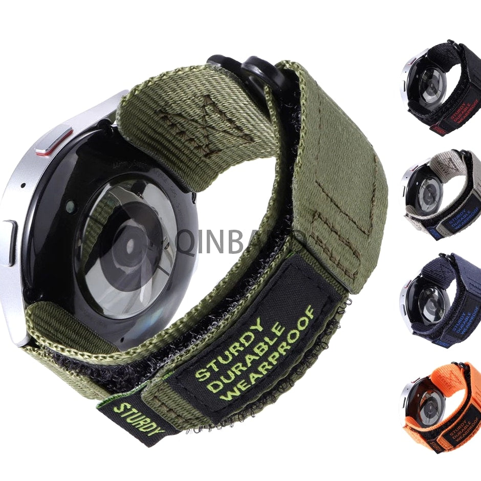 Nylon Watch Band 20mm 22mm Quick Release Canvas Watch Strap for Men Women