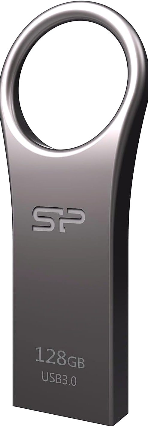 Silicon Power 128 GB USB 3.1 / USB 3.0 Flash Drive, Zinc Alloy Body, Waterproof, Dustproof, Shockproof, PS4 Compatible