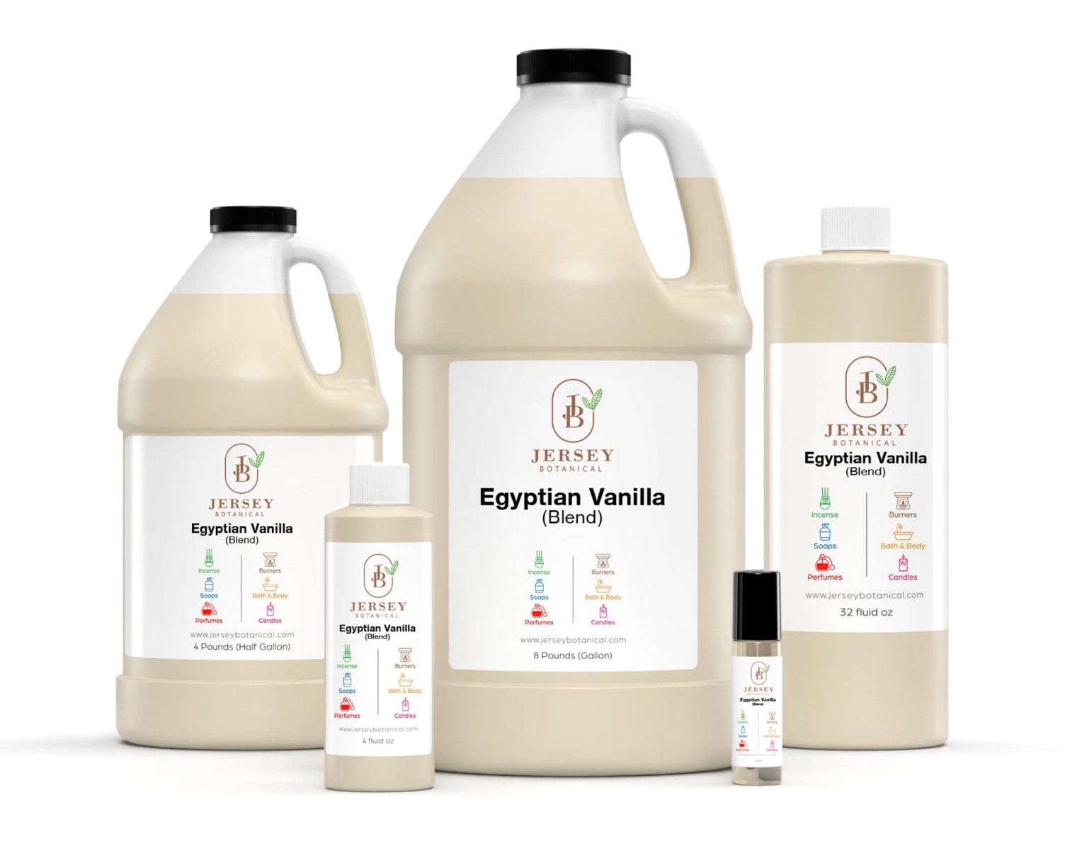 Egyptian Vanilla Fragrance Oil - For Candle & Soap Making, Incense Burner Pure 100%