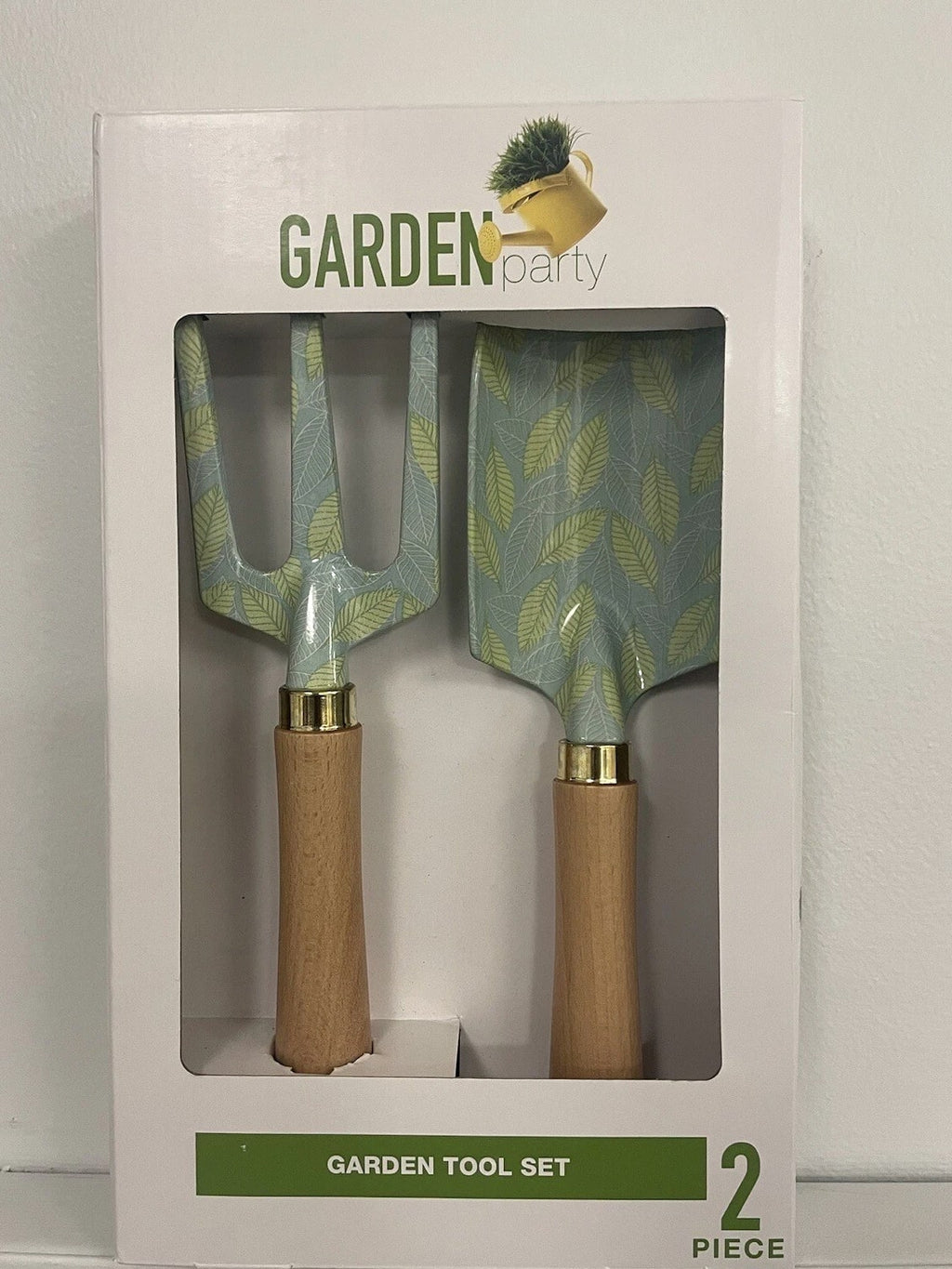 Garden Party Green Floral Tools Kit Home Tool Equipment Garden Tool 2 Piece Set