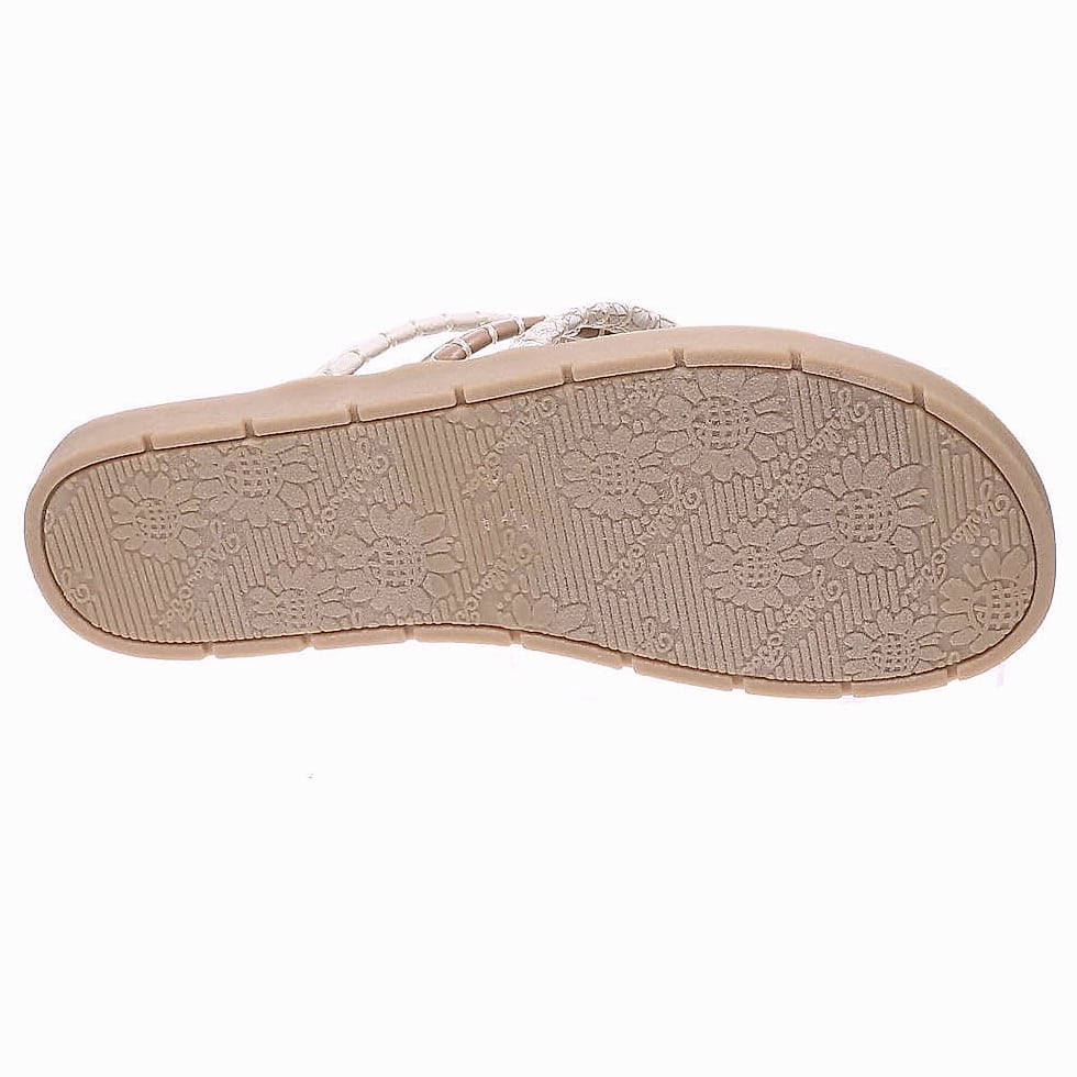 Yellow Box Dalia Women's Double Strap Toe Post Sandals