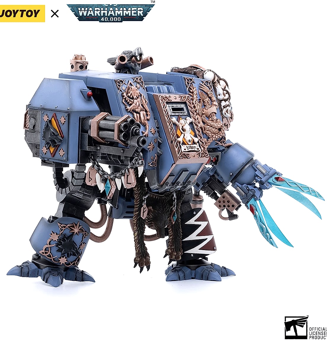 JOY TOY Warhammer 40K Space Wolves Bjorn Fell-Handed 1/18
