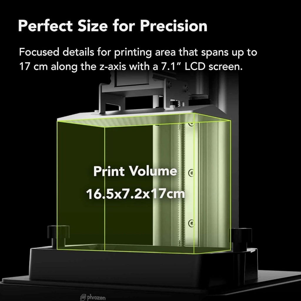 Phrozen Sonic Mini 8K S LCD Resin 3D Printer - 7.1" Monochrome LCD Tabletop